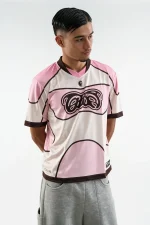 Taliri Crème Rose Jersey T Shirt (3)