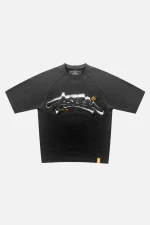 Taliri New Type T Shirt Noir Jaune