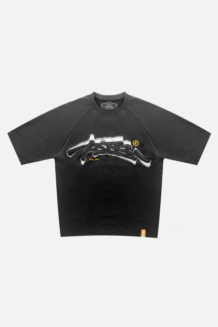 Taliri New Type T Shirt Noir Jaune