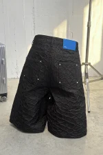 Taliri Pantalon Reptile Jort Noir (1)