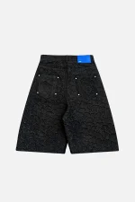 Taliri Pantalon Reptile Jort Noir (5)