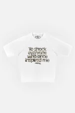 Taliri T.S.E.W.O.I.M Camo T Shirt Blanc